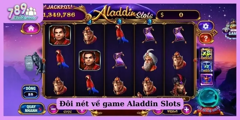 Đôi nét về game Aladdin Slots